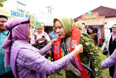 Stand Disdikbud Prabumulih Diserbu Pengunjung