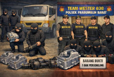 Tim WESTER 838 Polsek Prabumulih Barat Ringkus 4 Pelaku Pencurian Sparepart Truk, Kerugian Capai Rp20 Juta