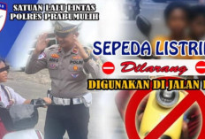 Sepeda Listrik di Jalan Raya, Kasat Lantas Prabumulih: Ancam Keselamatan hingga Langgar Permenhub 