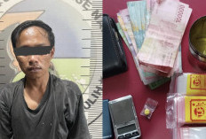 Satres Narkoba Prabumulih Bekuk Pria Pengedar Ekstasi, Sita Uang Rp1,8 Juta