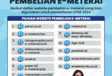 15 Link Distributor Resmi E-Meterai: Wajib Klik Sebelum Pendaftaran CPNS 2024 Ditutup