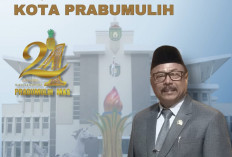 Ketua DPC Hanura Prabumulih, Hartono Hamid Mengucapkan Selamat HUT Kota Prabumulih ke-24