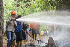 ﻿Penanggulangan Karhutlah di Kota Prabumulih, Pemkot - Polres Bersinergi : Personel hingga Sarpras Disiagakan