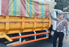 50 Truk ODOL Melintas Setiap Hari, Satlantas Prabumulih Gencarkan Sosialisasi Imbau Pengusaha Patuh Aturan