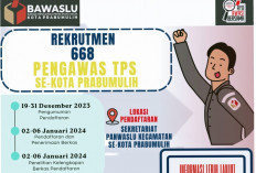 Lowongan Besar - Besaran Bawaslu Kota Prabumulih Rekrut 688 Orang untuk PTPS, Ini Jadwal Pendaftaran