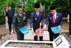 Teladani Pahlawanmu, Cintai Negerimu; PJ Wako Prabumulih dan Forkopimda Ziarah ke TMP