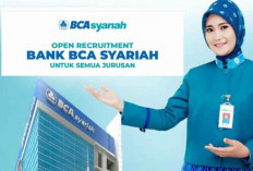 Penempatan Palembang! Bank BCA Syariah Buka Lowongan, Ini Posisi yang Dibutuhkan 