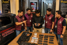 Mahasiswa Ditangkap, 92,3 Gram BB Disita: Satresnarkoba Gagalkan Peredaran Ganja di Prabumulih