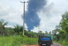 Lokasi Penyulingan Minyak Ilegal di Kabupaten Muba Terbakar Lagi, Kok Bisa?