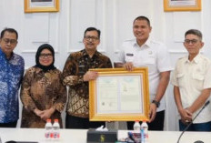 Kado Manis HUT ke - 24, Kota Prabumulih  Sandang Predikat Kota Nanas dari Dirjen Kekayaan Intelektual