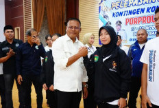 Wali Kota Prabumulih Lepas Kontingen Porprov XV, Tekankan Sportivitas dan Semangat Juang