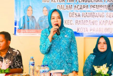 Perkuat Posyandu di Desa, PKK Pembinaan ILP ke Desa Sinar Rambang 
