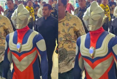 Unik! Superhero Ultraman Masuk Senayan, Punya Misi Basmi Kejahatan 