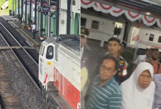 Hanya Stop 5 Menit, Penumpang KA Asal Prabumulih Turun di Lembak: Nekat Loncat Penumpang Wanita Terluka