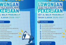 Buruan Daftar! SD IT Al Malik Prabumulih Rekrut Guru TTQ dan Bahasa Arab di 2026