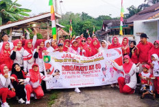  Ibu-ibu Makan Pisang, Bapak Pasang Jilbab, Warga Sukajadi Meriahkan HUT RI