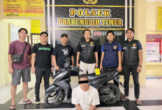 Residivis Curat Dibekuk Polisi dalam TO Ops Pekat Musi 2026 di Prabumulih Timur