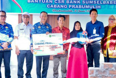Tak Hanya Bedah Rumah, Bank Sumsel Babel Juga Bantu Sarana Pertanian di Prabumulih