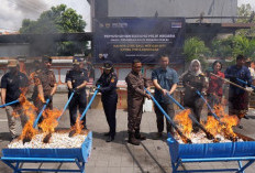 Bea Cukai Musnahkan Rokok dan Minuman Beralkohol yang Rugikan Negara Rp 5,3 M