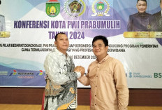 Ronald Resmi Nahkodai PWI Prabumulih Periode 2024-2027