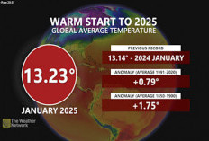 Januari 2025 Pecahkan Rekor! Jadi Bulan Januari Terpanas Sepanjang Sejarah