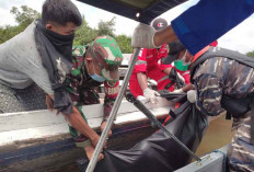 4 Hari Hilang Tenggelam di Sungai Borang, Yanto Ditemukan Tim SAR Gabungan di Kenten Laut