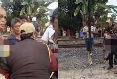 Perlintasan KA Pakjo Prabumulih Telan Korban, Pelajar SMP Meninggal, Warga: Perlintasan Maut! 