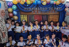 Perpisahan TK PGRI Pemulutan, Sederhana dengan Tasyakuran Baca Surat Yasin Bersama