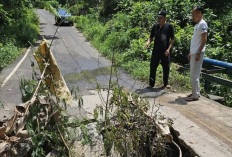 Pj Wako Prabumulih Tinjau Jalan Amblas di Anak Petai 