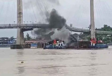 Kepala KSOP: Kapal Tongkang Penabrak Jembatan Gentala Arasy Bersandar di Dermaga Ationg