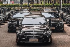 Kendaraan Resmi Pelantikan: 60 Unit Mercedes-Benz S-Class Disiapkan