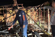 Pria di Banyuasin Bakar Warung Sendiri, Diduga Kesal Istri Selingkuh!