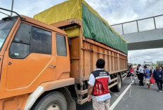 NAH LOH! Sejumlah Kendaraan Dipukul Mundur Petugas Saat Melintas di Tol Palindra, Kenapa Ya?