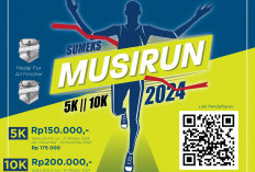 Pendaftaran SUMEKS MUSI RUN 2024 Telah Dibuka! Berikut Link Pendaftarannya!