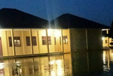 Belum Temukan Solusi Sekolah Terendam Banjir, Siswa SMKN 3 Prabumulih Terpaksa Belajar Daring