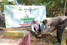 Tanam Pohon di Taman Gunung Ibul 