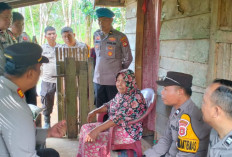 Polsek Prabumulih Timur Salurkan Bantuan Sembako untuk Lansia Kurang Mampu