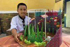 SDN 39 Prabumulih Optimis Raih Juara di Lomba Kriya Anyam FLS3N Tingkat Kota