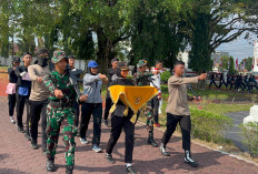 Capaskibraka Prabumulih 2025 Mulai Latihan Bersama Pasukan 45 dari Unsur TNI-Polri