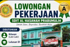 SDIT Al Hasanah Prabumulih Buka Lowongan Guru 2026, Simak Posisi dan Syaratnya