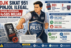 OJK Sikat 951 Pinjol Ilegal, Dana Korban Rp585 Miliar Berhasil Diselamatkan