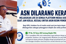 Pemkot Prabumulih Tegaskan Larangan ASN Live Medsos Saat Jam Kerja, Melanggar Sanksi Menanti