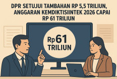 DPR Setujui Tambahan Rp 5,5 Triliun, Anggaran Kemdiktisaintek 2026 Capai Rp 61 Triliun