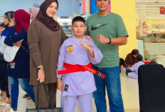Dhaffa Chaka Ramadhan Siswa SDN 13 Prabumulih Sabet Medali Emas