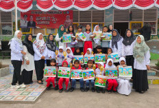 Lomba Mewarnai Prabumulih Pos di SDN 39 Prabumulih Sukses 