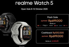 Realme Luncurkan Watch 5, Smartwatch Canggih Harga Mulai Rp 600 Ribuan