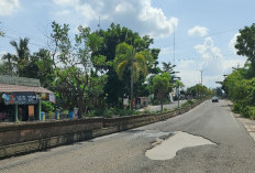 Banyak Lubang di Sudirman Patih Galung Prabumulih 