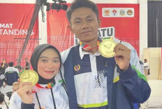 ﻿Cinta di Puncak Prestasi, Inilah Kisah Inspiratif Adam dan Rachmania di PON XXI