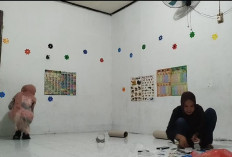 PAUD/TK Al Khawarizmi Percantik Ruang Kelas dengan Hiasan Origami, Ciptakan Suasana Belajar yang Nyaman