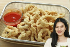 Cumi Goreng Tepung Tapioka Ala Devina Hermawan ; Gurihnya Kriuk!